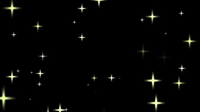 キラキラ星エフェクトの動画|無料の動画素材サイト「動画AC」