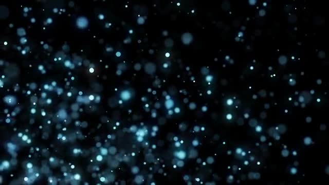 浮き上がる青のパーティクルの動画|無料の動画素材サイト「動画AC」