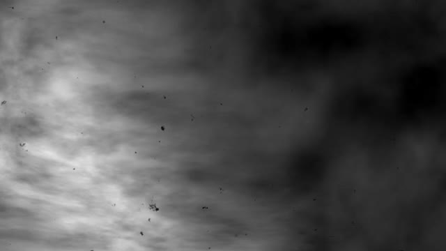 嵐　霧　ループ背景動画