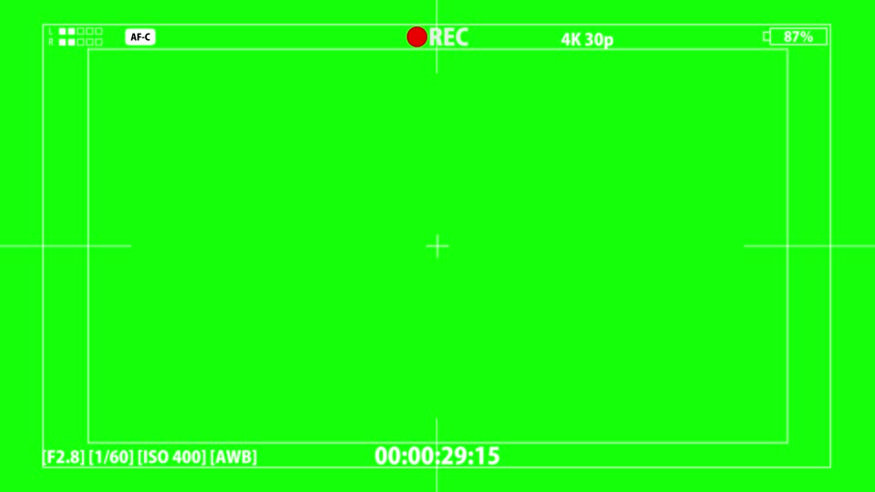 カメラ録画画面・REC・タイムコードの動画｜無料の動画素材サイト