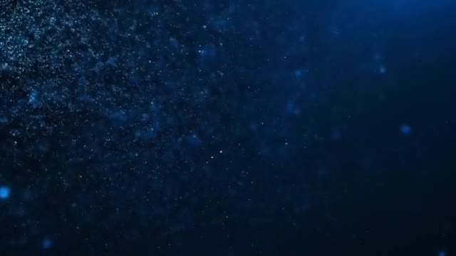 深青の凍結パーティクルの動画|無料の動画素材サイト「動画AC」