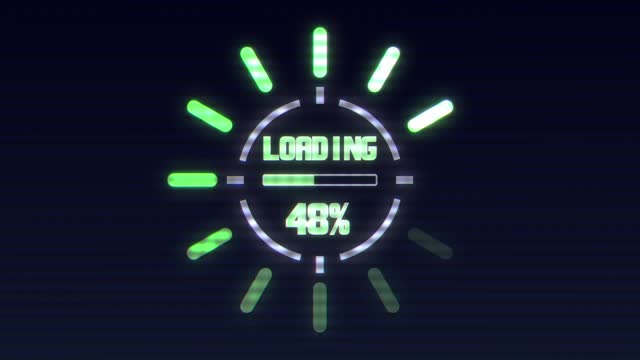 SF風ローディングアニメーション