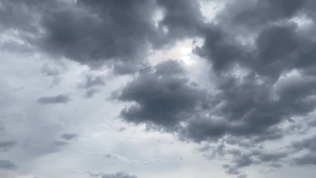 手前から奥へ流れる黒雲 曇天の動画|無料の動画素材サイト「動画AC」