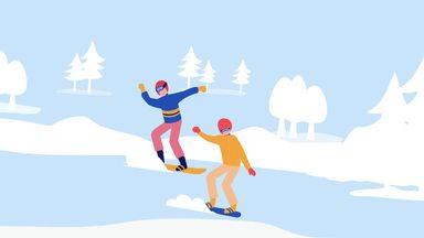 スノボー シルエット イラストの無料ダウンロードサイト シルエットac