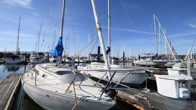 ヨットハーバーの動画 無料の動画素材サイト 動画ac