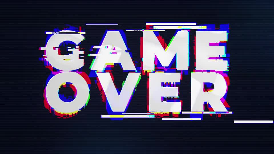 game over - Free Video Material Site｜videoAC